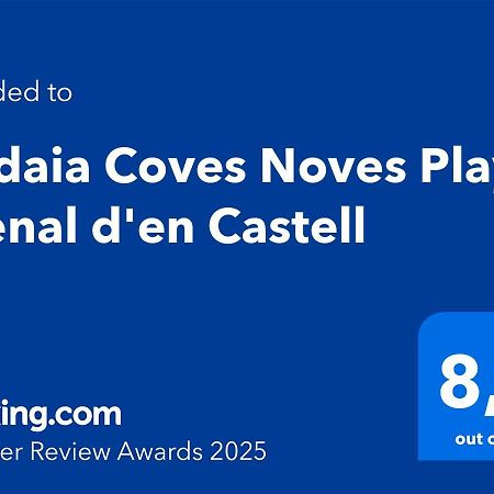 Addaia Coves Noves Playa Arenal D'En Castell Apartment Es Mercadal Exterior photo
